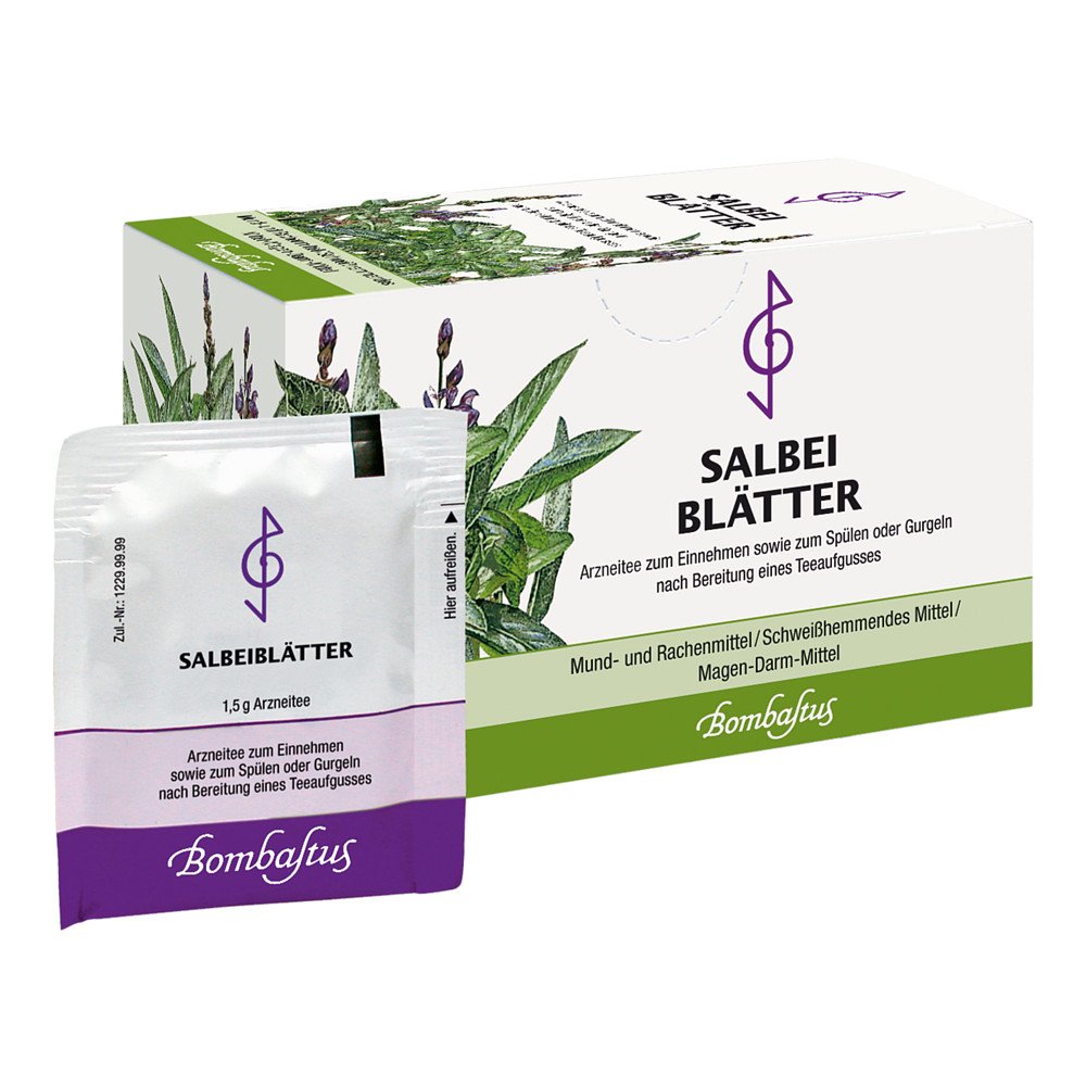 Salbeiblätter Tee Filterbeutel