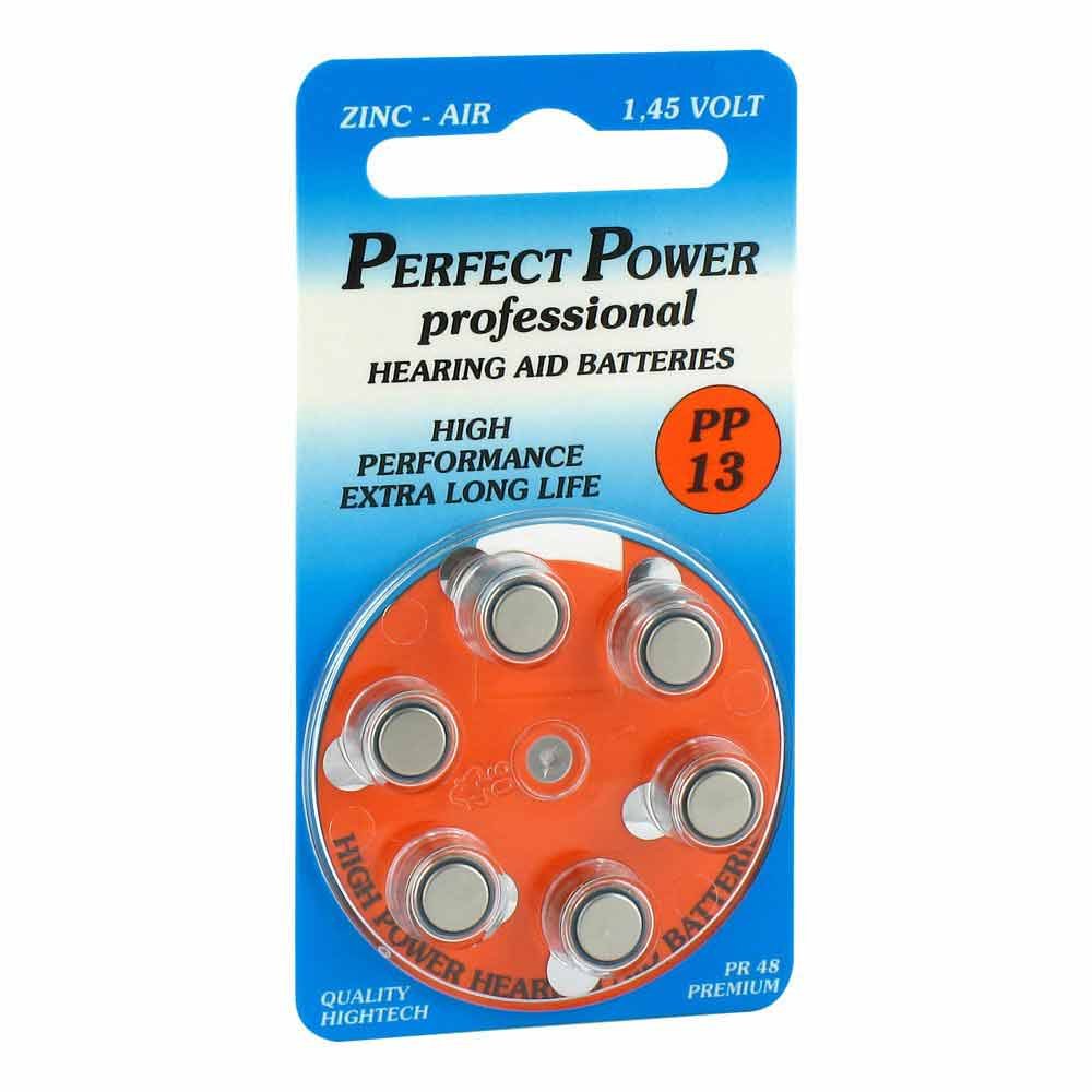 Batterien für Hörgeräte Power Pp 13