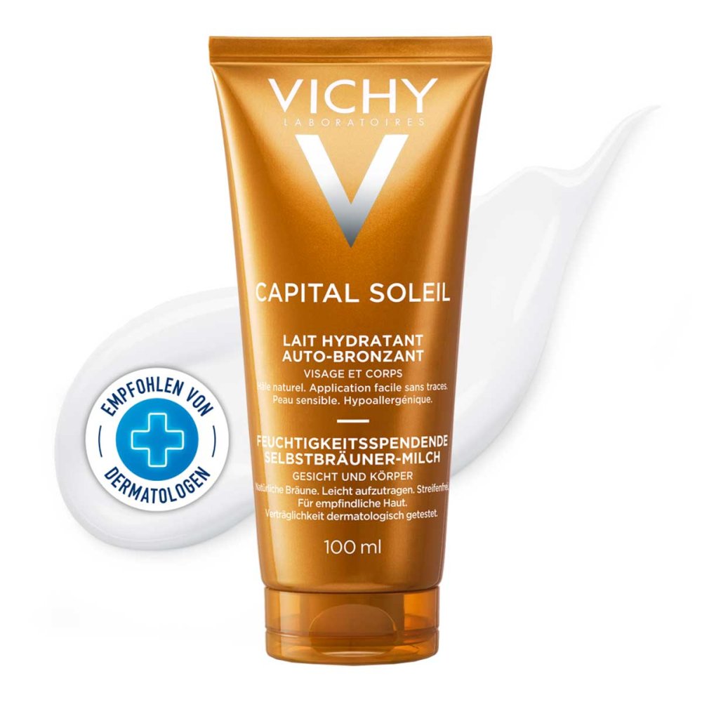 Vichy Capital Soleil Selbstbräuner Milch Gesicht und Körper