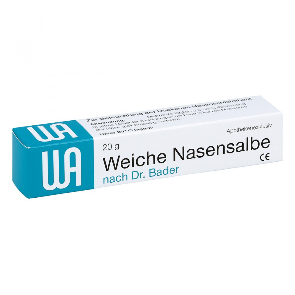 Weiche Nasensalbe noctu Doktor Bader
