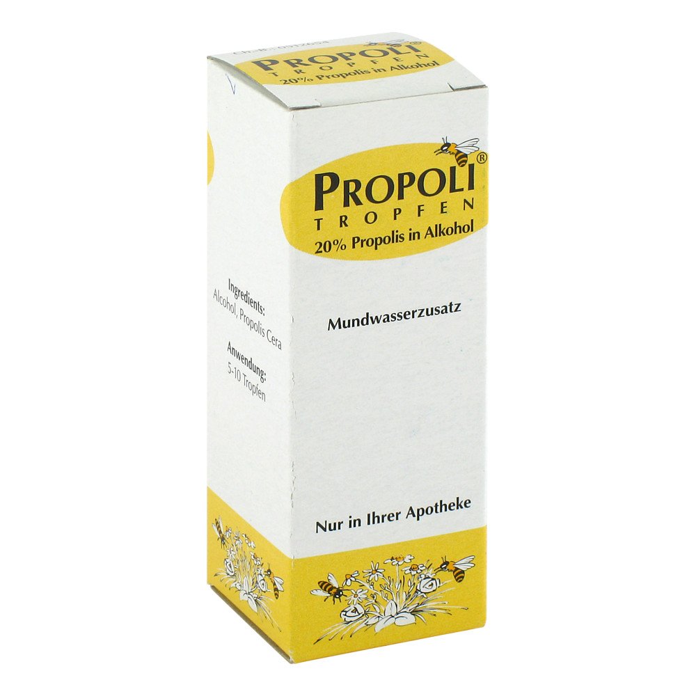 Propoli Tropfen in Alkohol