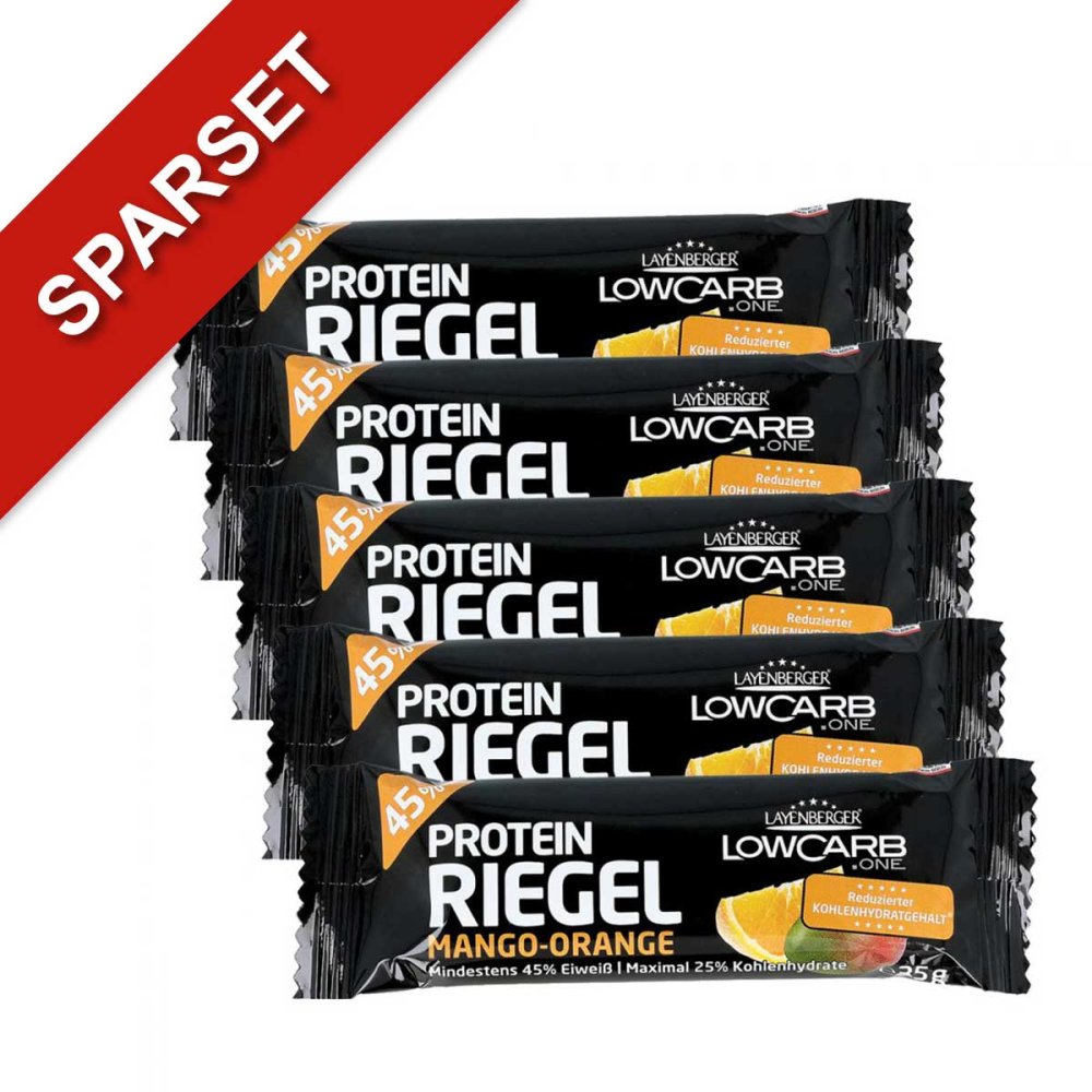Layenberger Lowcarb.one Protein-riegel Mango-oran.