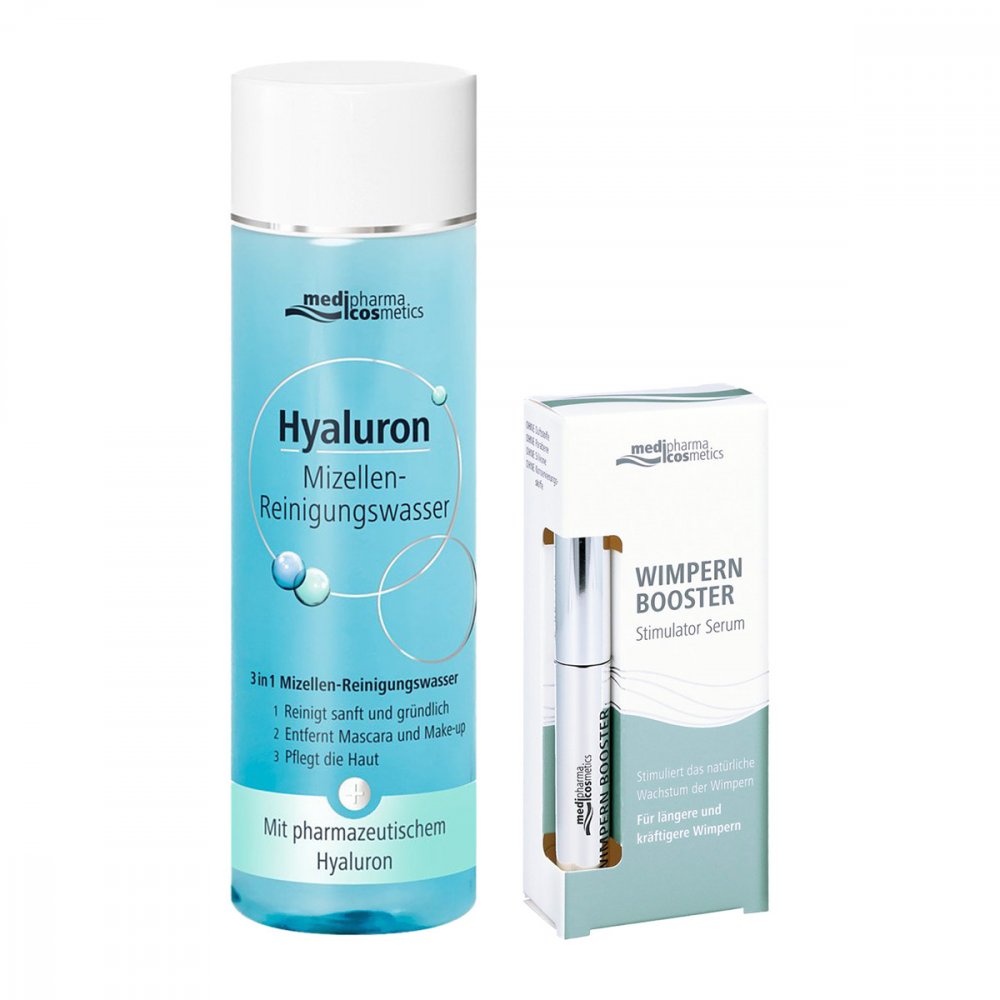 Mediapharma Cosmetics Wimpern Booster + Mizellen Reinigungswasse