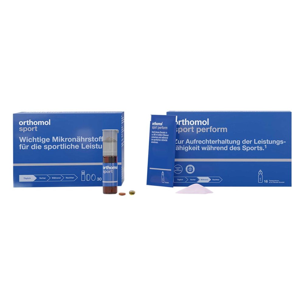Orthomol Sport + 2x Orthomol Sport perform
