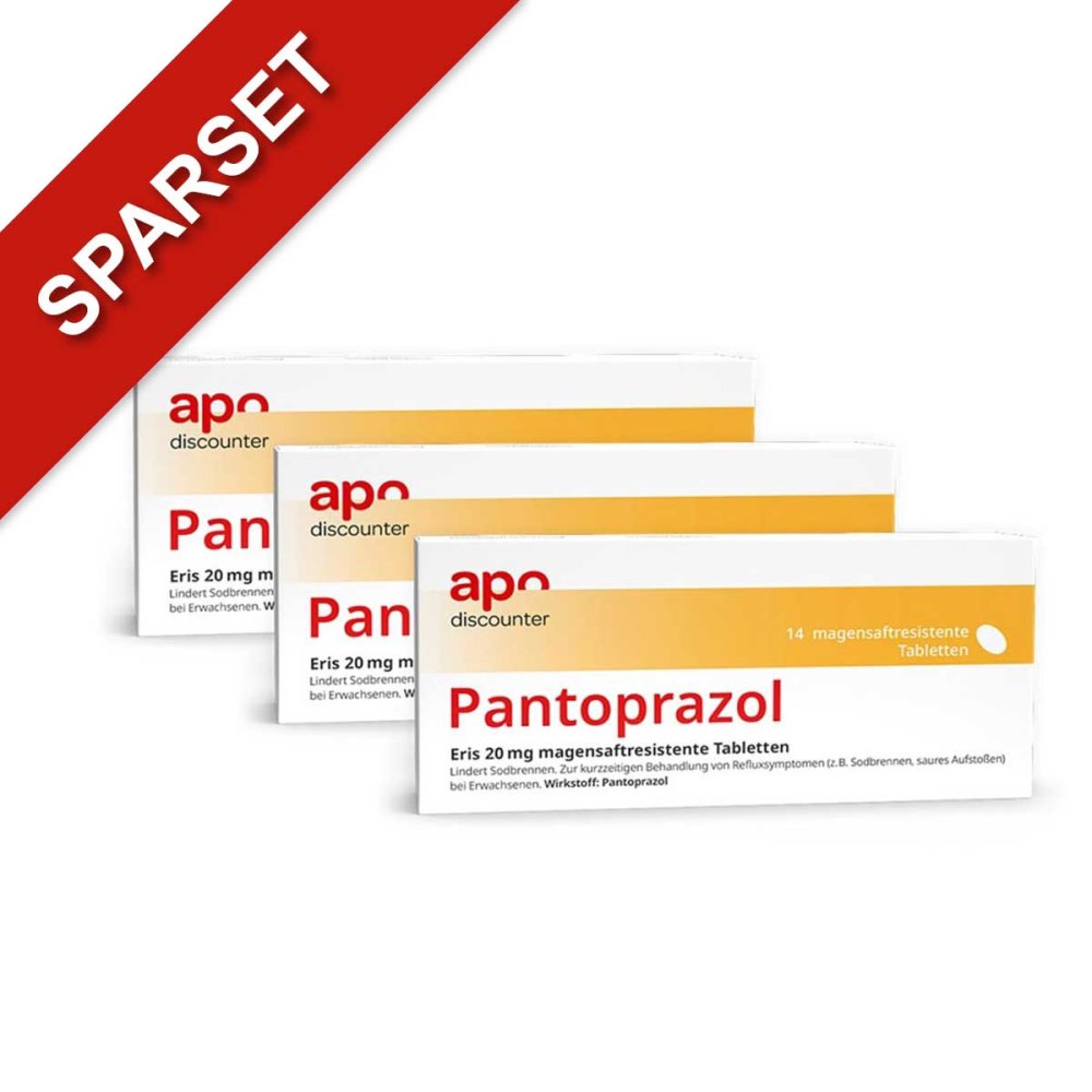 Pantoprazol 20 mg von apodiscounter