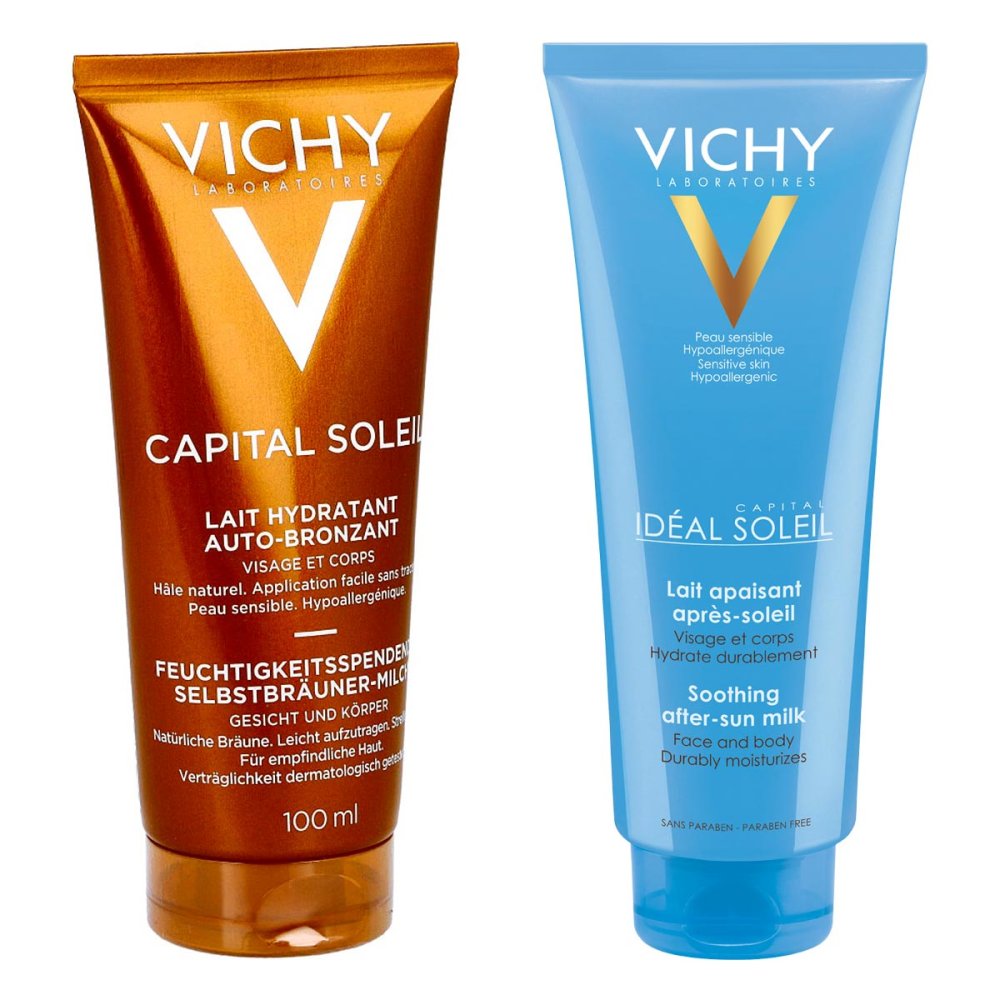 Vichy Capital Soleil Selbstbräuner + Capital Soleil Milch