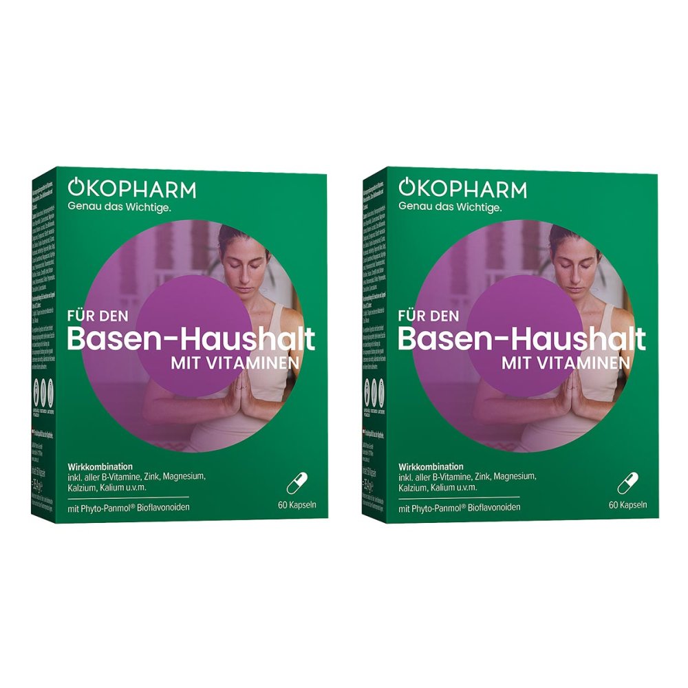Ökopharm für den Basen-Haushalt mit Vitaminen Kapseln