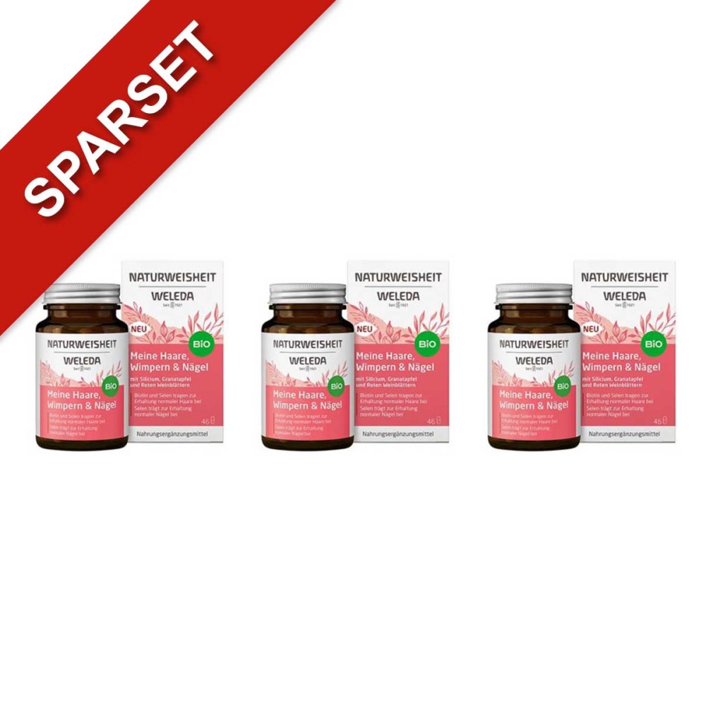 Weleda Naturweisheit Meine Haare Wimpern & Nägel Kps