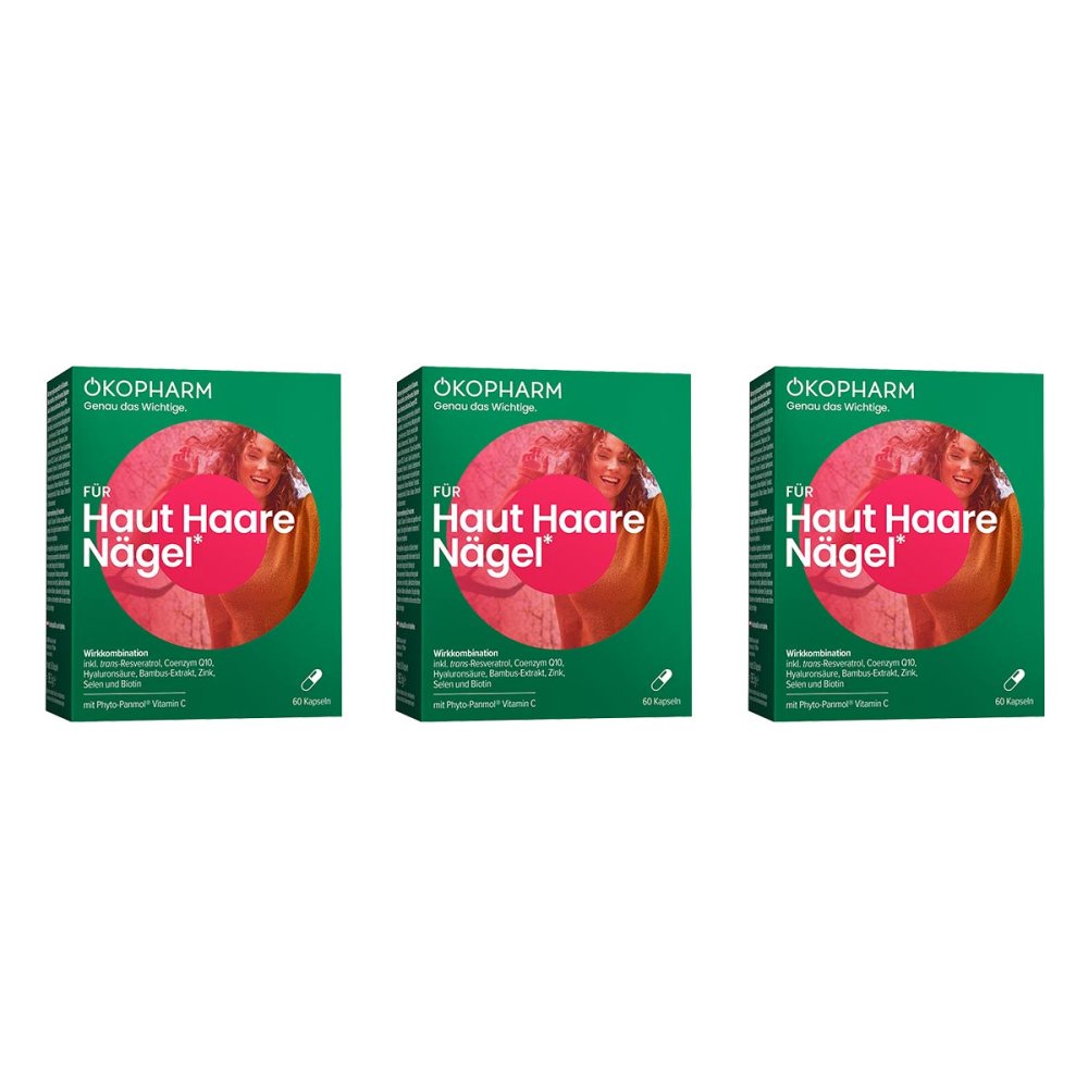 Ökopharm Haut Haare Nägel Wirkkomplex Kapseln
