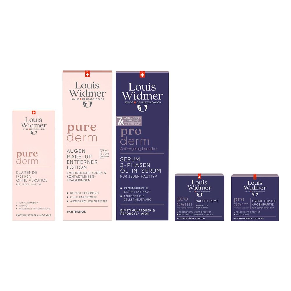 Widmer Beauty-Set: Klare Haut & Pflege über Nacht