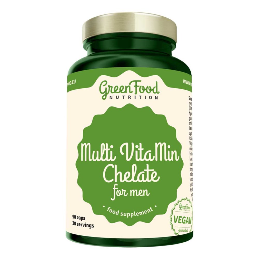 GreenFood Nutrition Multi Vitamin Chelate für Männer