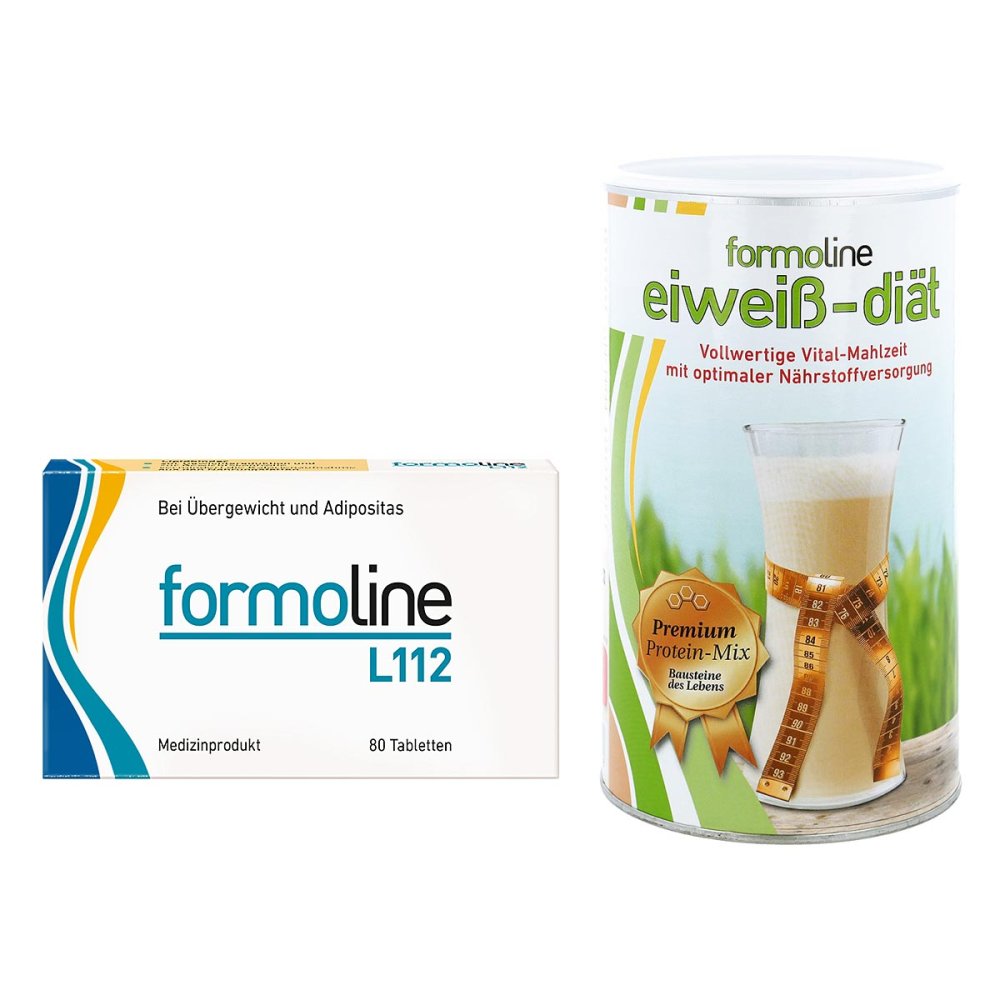 Formoline eiweiss-diät Pulver (480 g) + Formoline L112 Tabletten