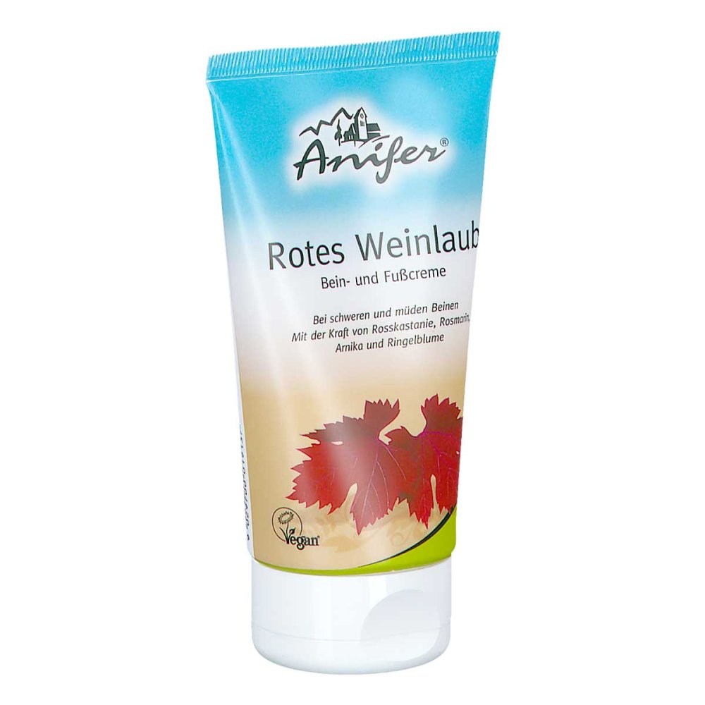 Anifer Rotes Weinlaub Bein und Fußcreme