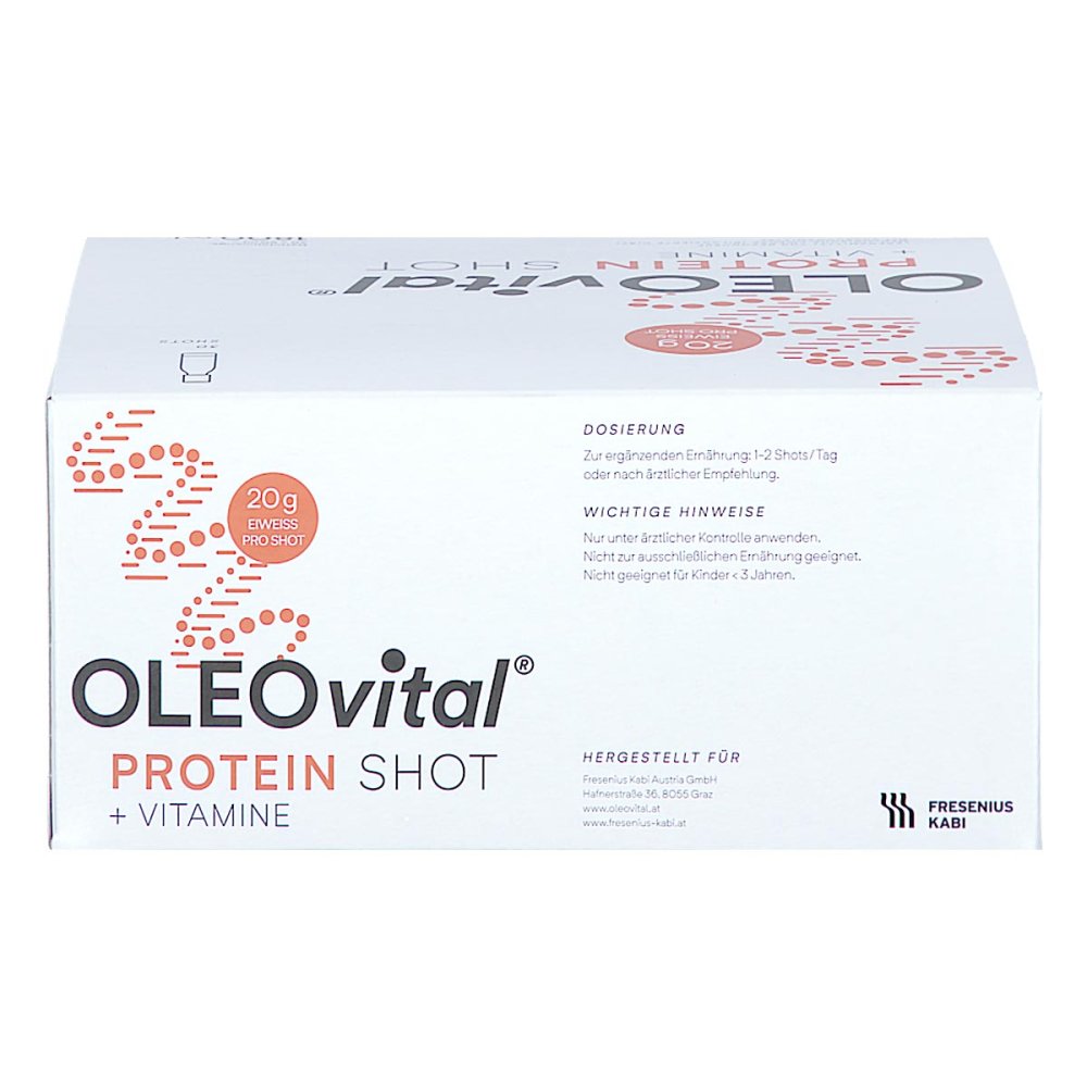 OLEOvital PROTEIN SHOT Pfirsich Mirabelle