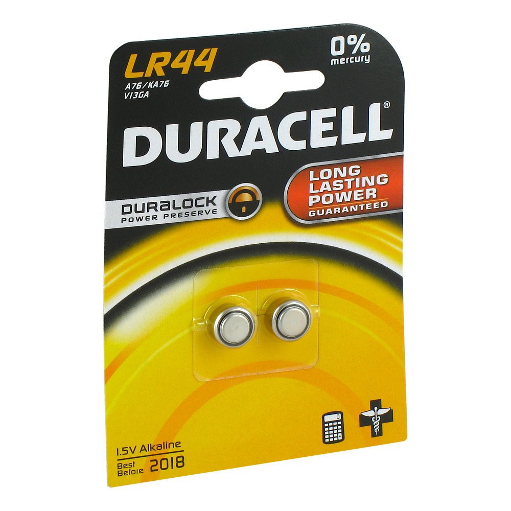 Batterien Knopfzelle Lr 44 A76 Duracell