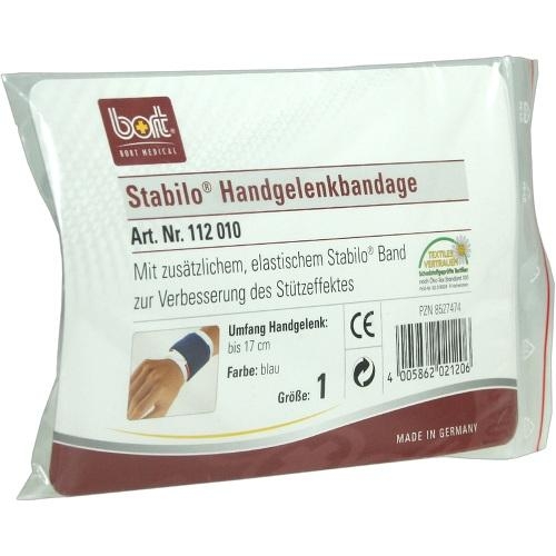 Bort Stabilo Handgelenkbandage Größe 1 blau