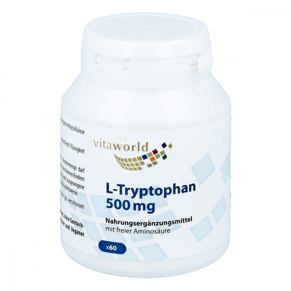 L-tryptophan 500 mg Kapseln