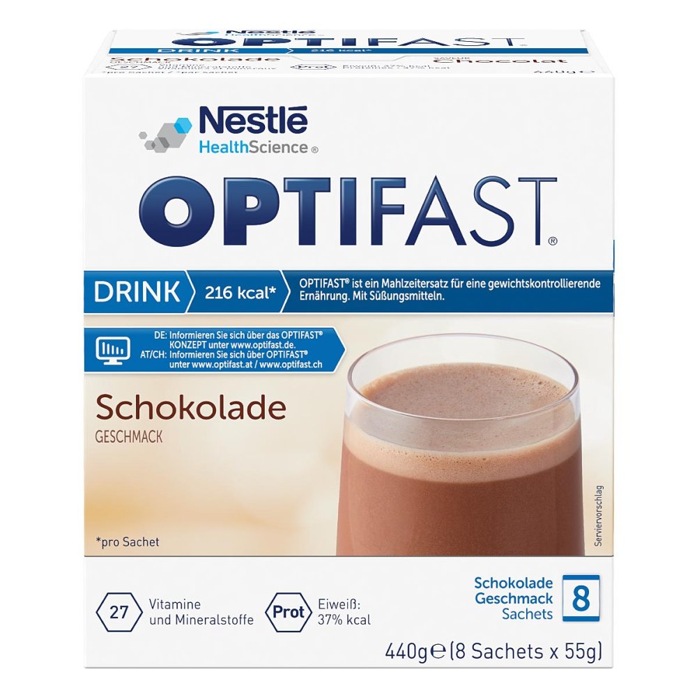 Optifast home Drink Schokolade Pulver