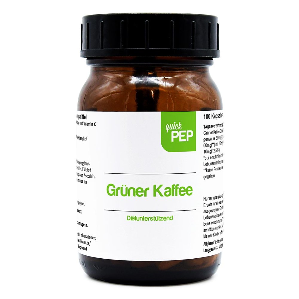 Quickpep Grüner Kaffee Kapseln