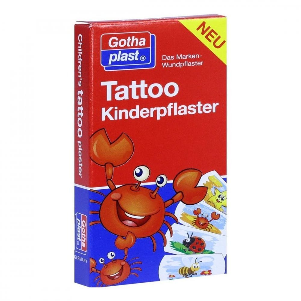 Tattoo Kinderpflaster 25x57 mm