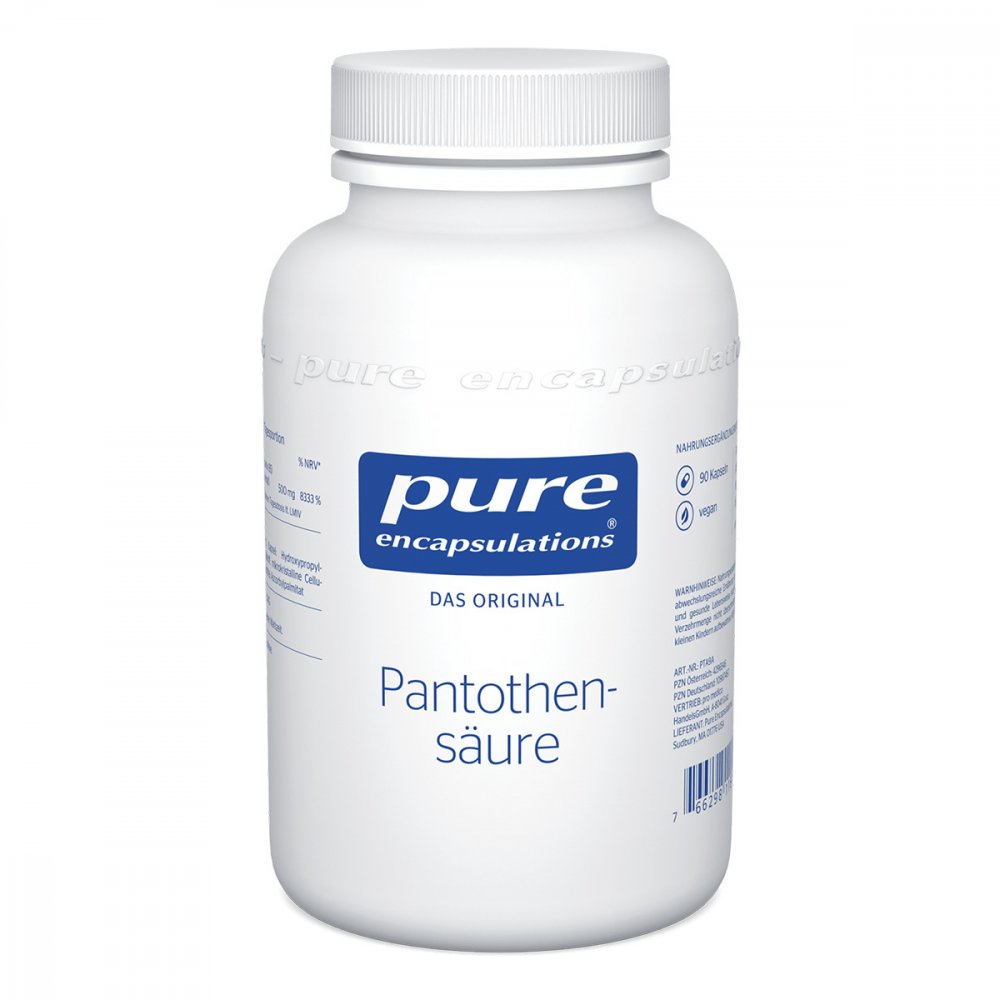 Pure Encapsulations Pantothensäure Kapseln