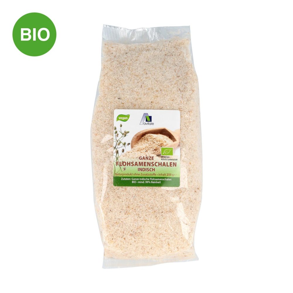 Flohsamenschalen indisch Bio