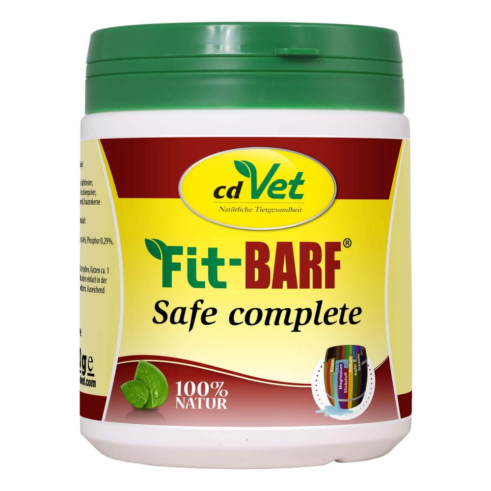 Fit-barf Safe complete Pulver für Hunde /Katzen
