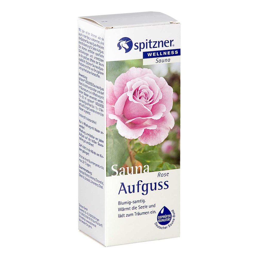 Sauna Aufguss Rose Wellness Konzentrat