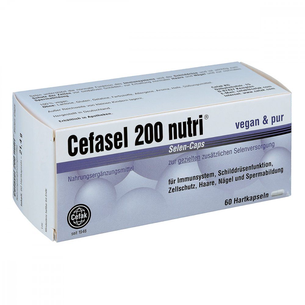 Cefasel 200 nutri Selen-caps