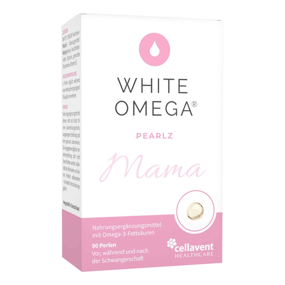White Omega Pearlz Omega-3-Fettsäuren Weichkapseln