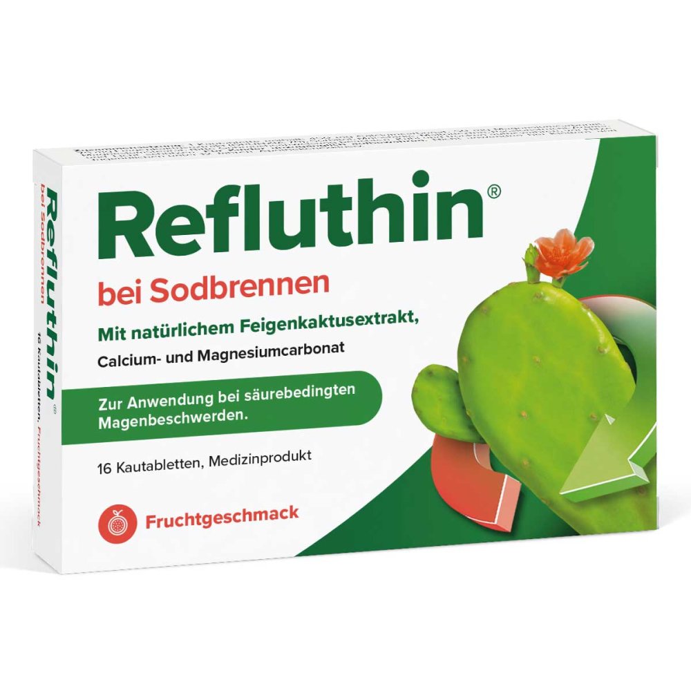 Refluthin Bei Sodbrennen Kautabletten Frucht