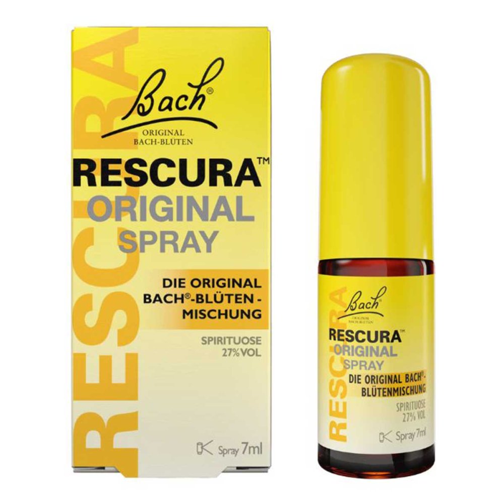 Bachblüten Original Rescura Spray mit Alkohol