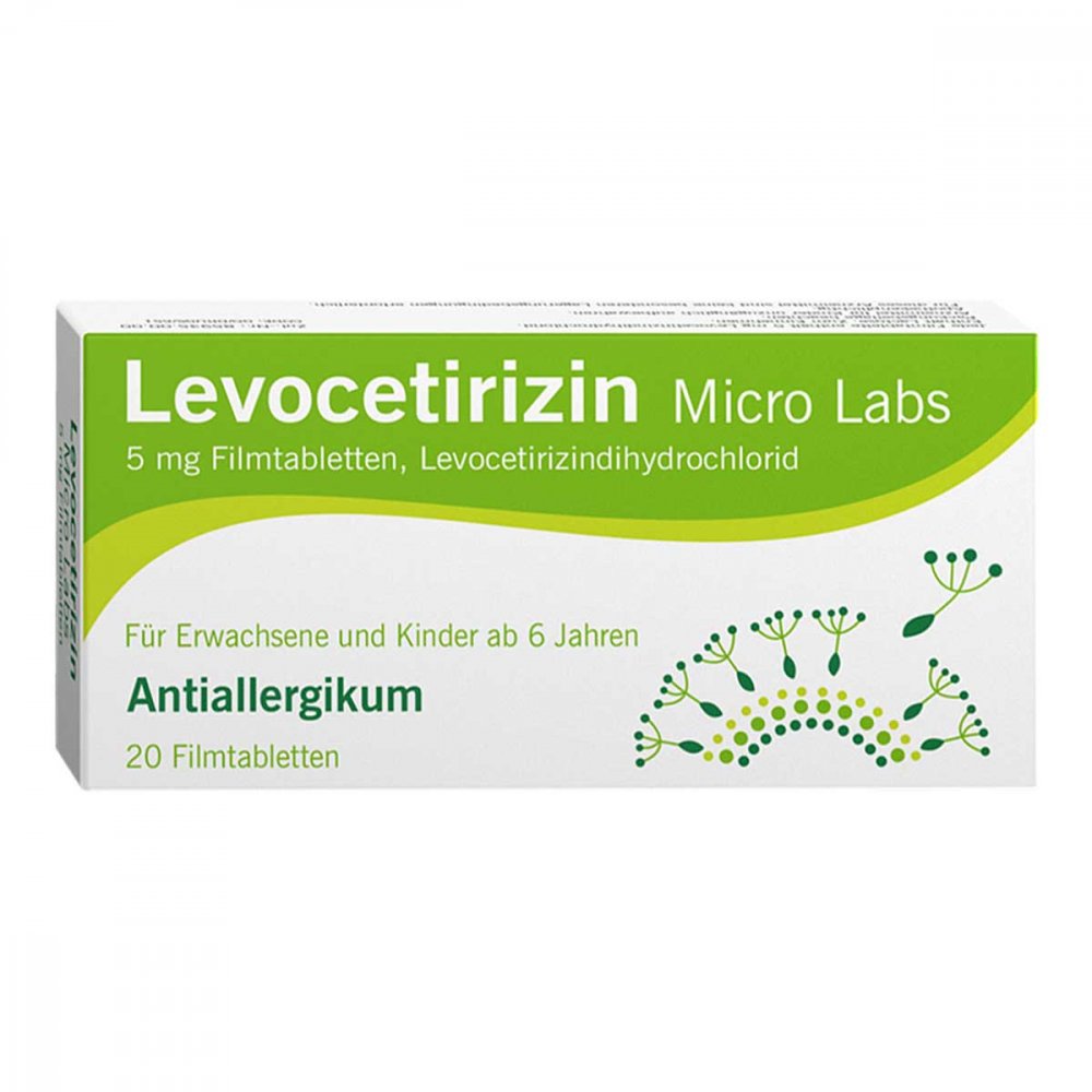 Levocetirizin Micro Labs 5 mg Filmtabletten