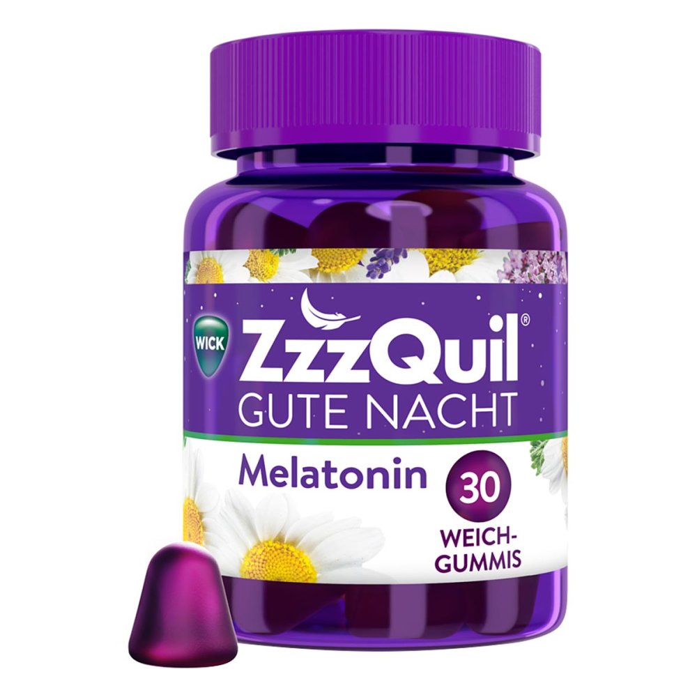 Wick Zzzquil Gute Nacht Melatonin Weichgummis