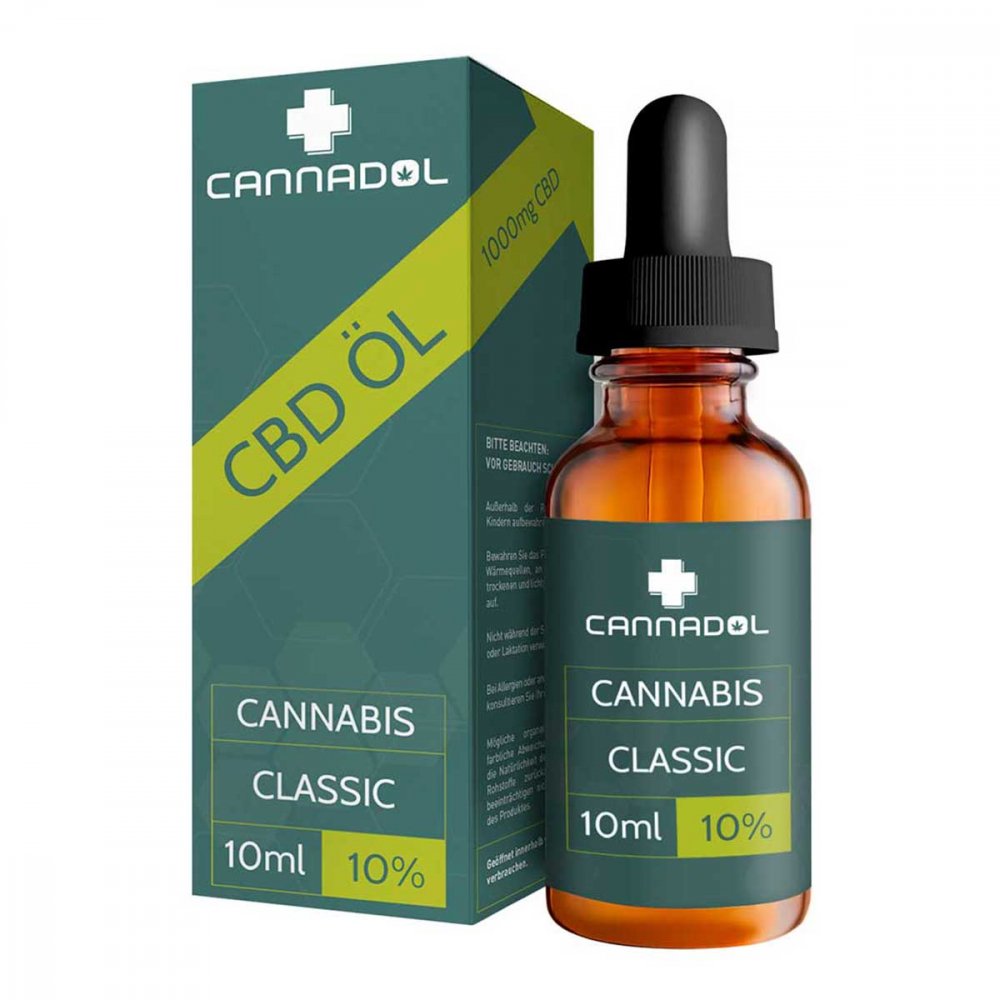 Cbd 10% Bio Cannadol Hanfextrakt Classic Tropfen