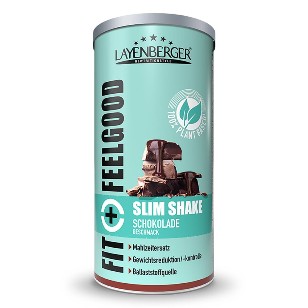 Fit+Deelgood Slim Shake Plant Based Schokolade Pulver
