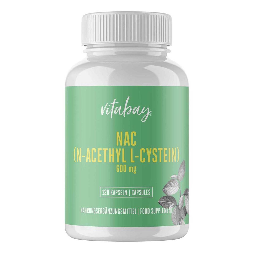 Nac 600 Mg N-Acetyl L-Cystein vegan Kapseln