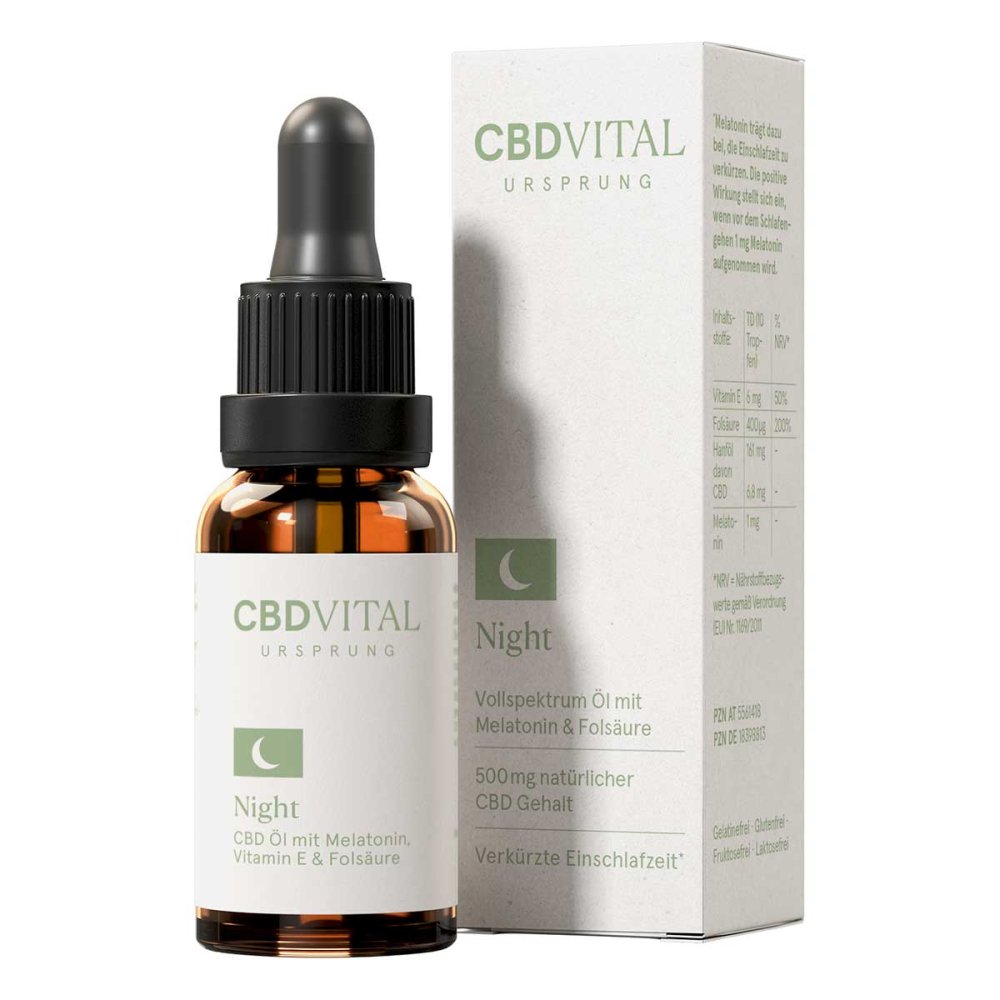 CBD VITAL CBD Ursprung NIGHT Tropfen