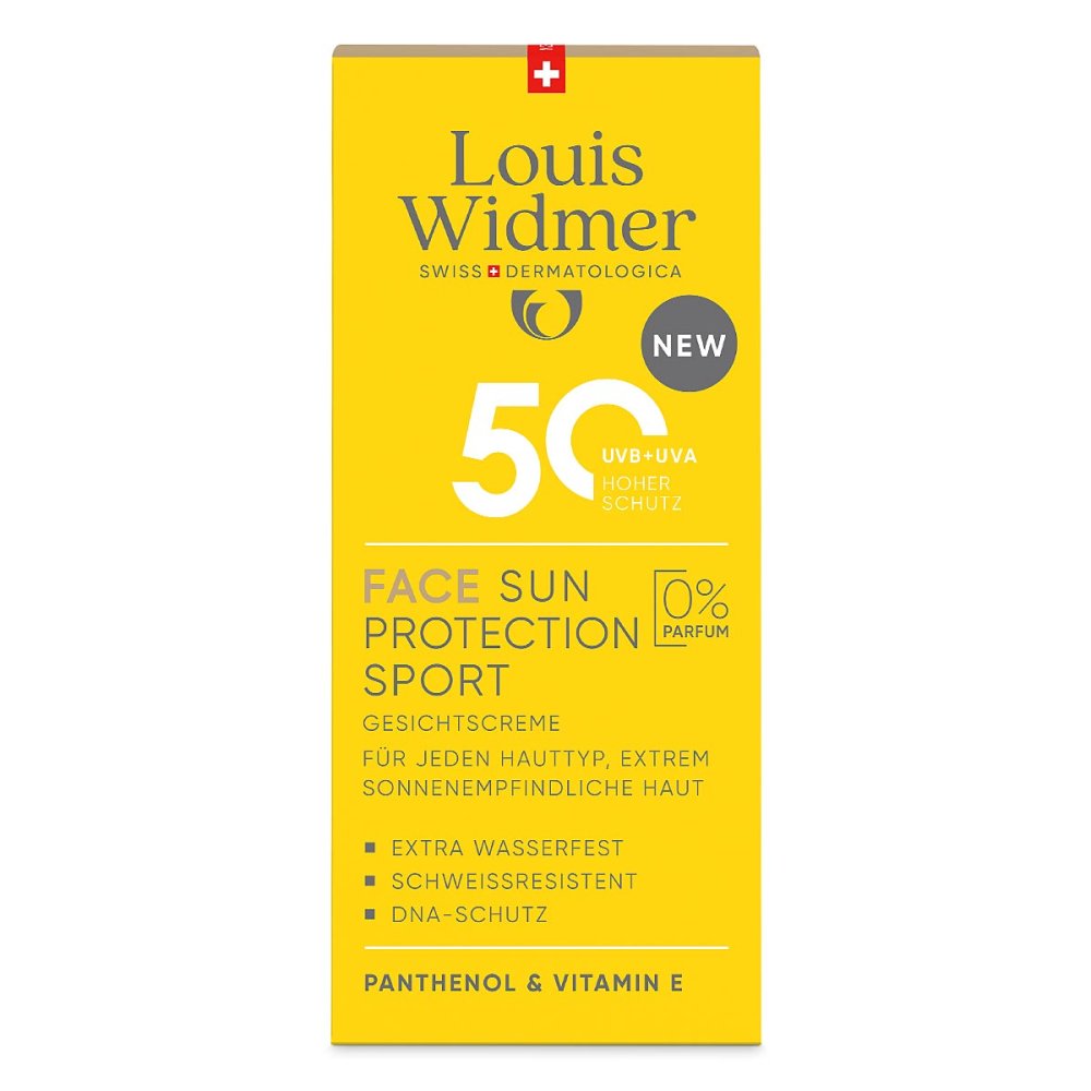 Louis Widmer Sun Protection Sport 50+ unparfümiert