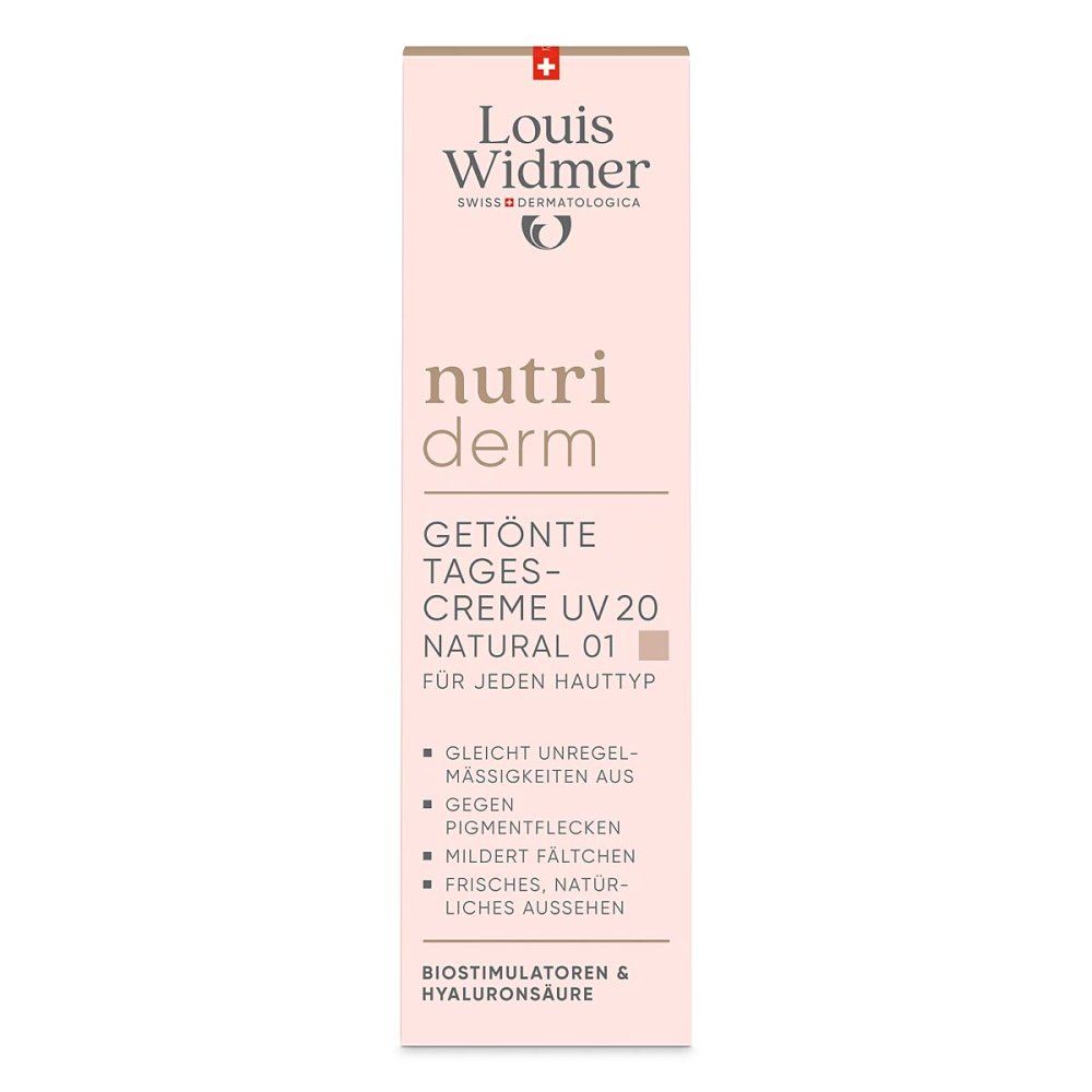Louis Widmer nutriderm Getönte Tagescreme UV 20 - Natural 01