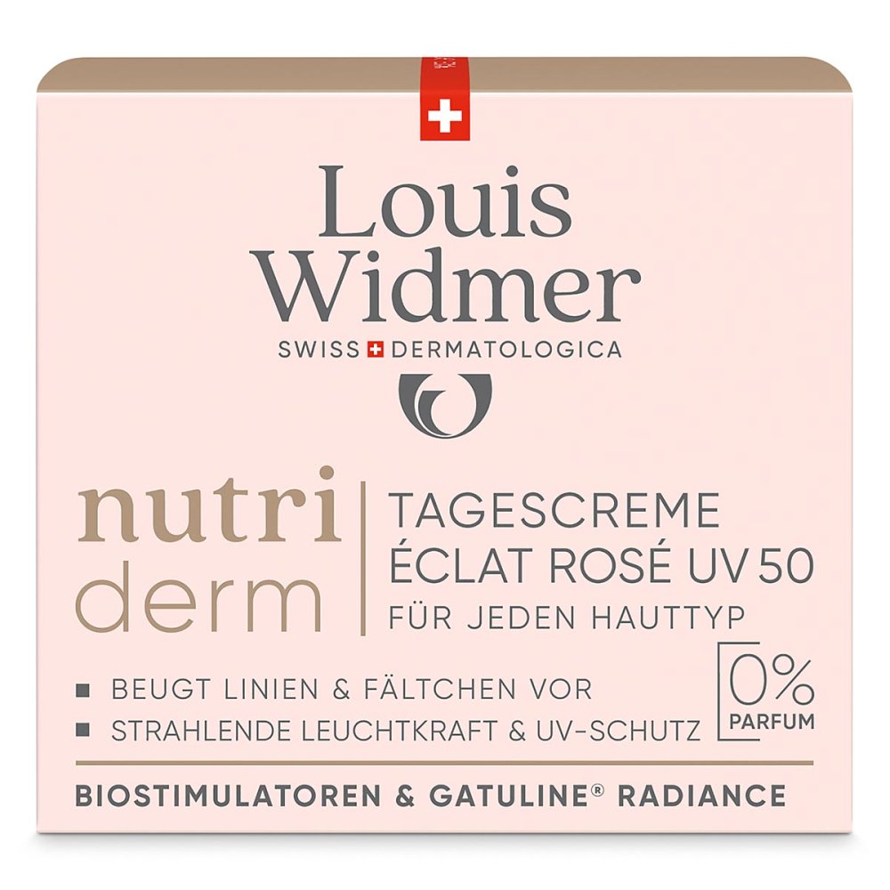 Louis Widmer nutriderm Tagescreme Èclat Rosé UV 50 o.p