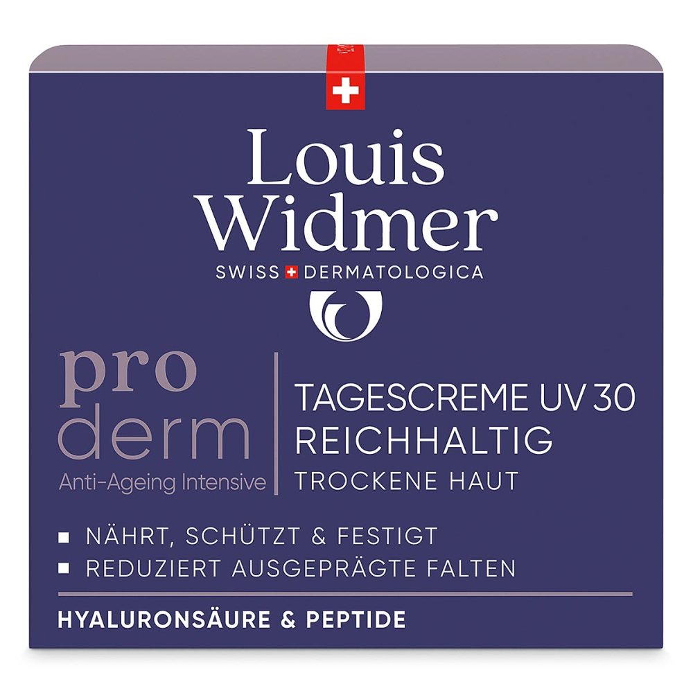Louis Widmer proderm Tagescreme UV 30 Reichhaltig
