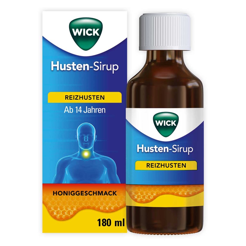 Wick Husten-Sirup gegen Reizhusten Mit Honig