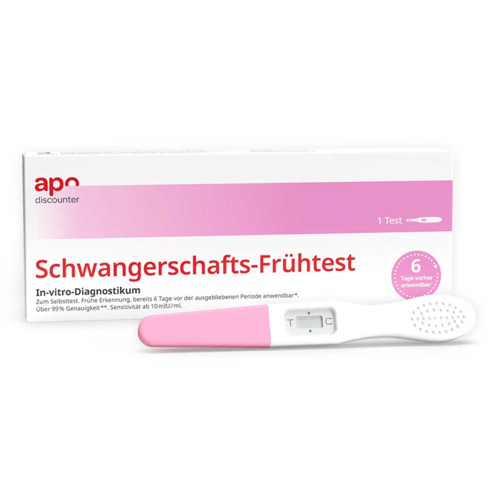 Schwangerschaftstest Frühtest von apodiscounter