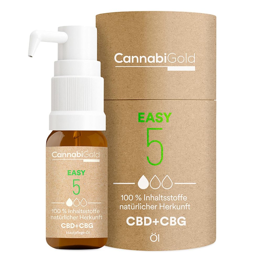 Cannabigold Easy 5 CBD+CBG Öl