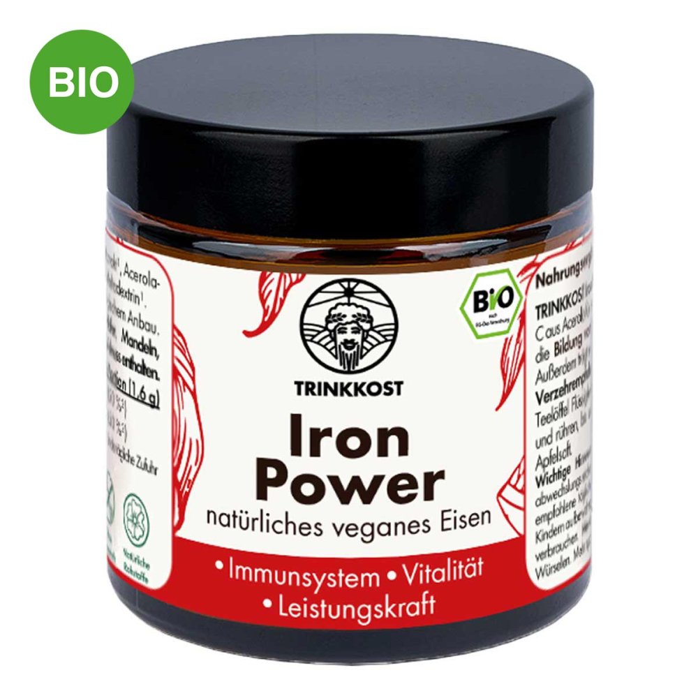 Trinkkost Bio Pulver Iron Power