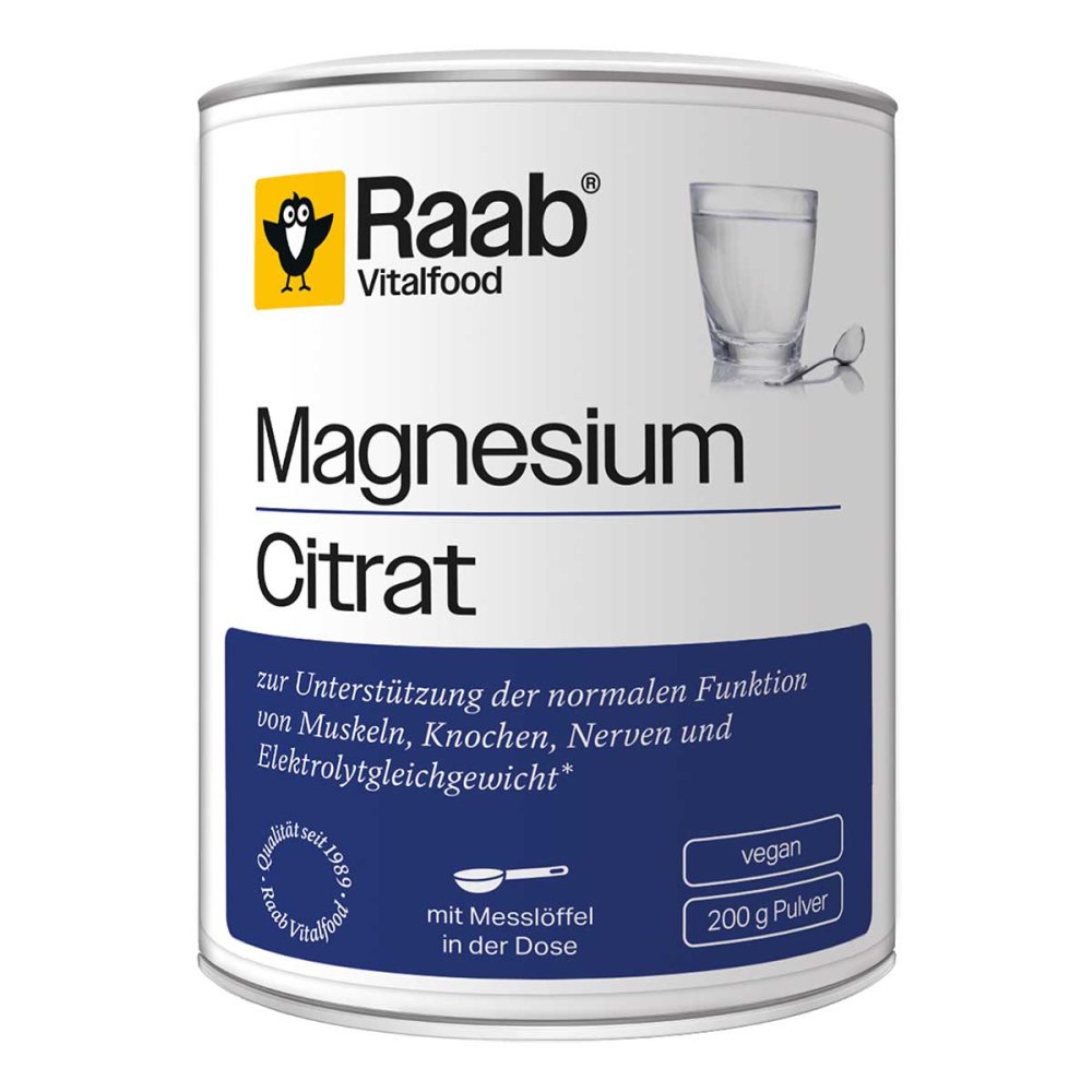 Raab Vitalfood Magnesiumcitrat Pulver
