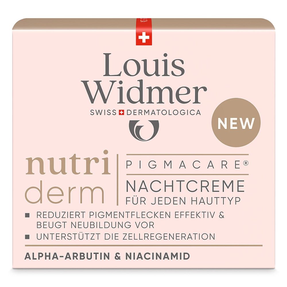 Louis Widmer nutriderm Pigmacare Nachtcreme