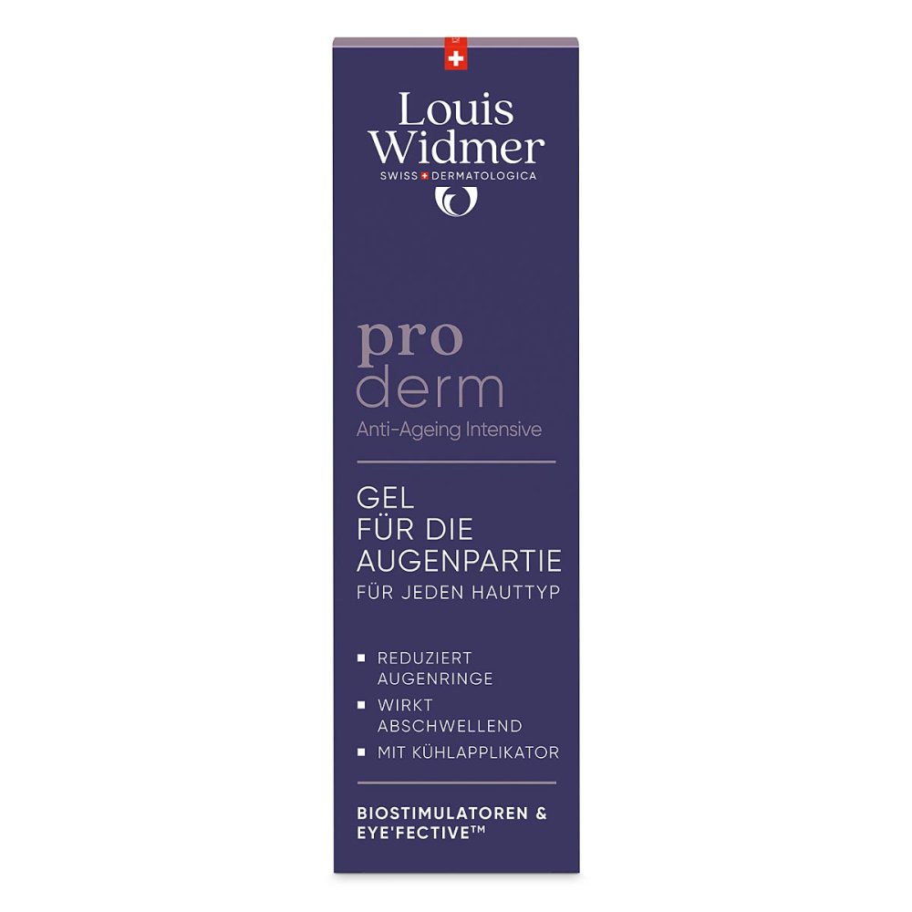 Louis Widmer proderm Gel für die Augenpartie Intensiv
