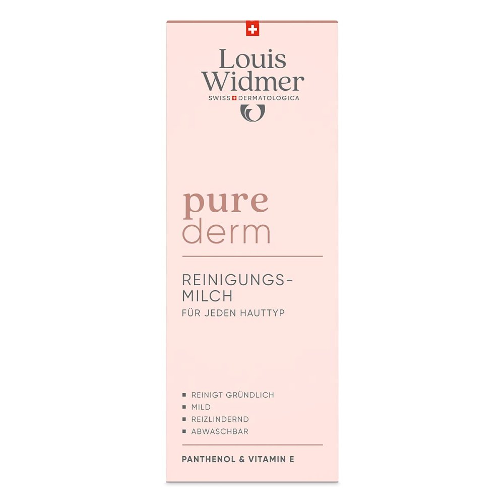Louis Widmer purederm Reinigungsmilch